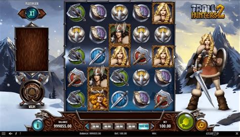 Troll Hunters Online Slot Machine .